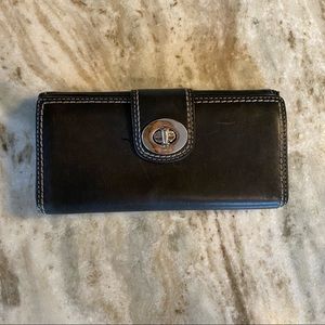Black Coach wallet